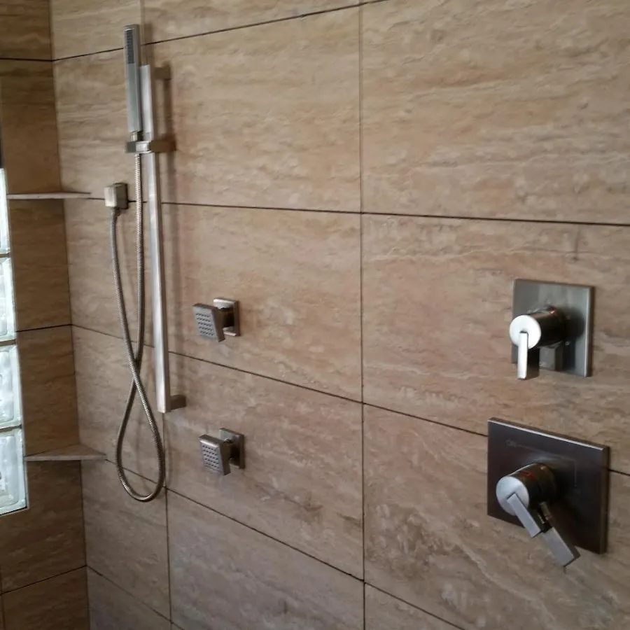 Shower fixture installation for Water Heater Replacement in Dripping Springs